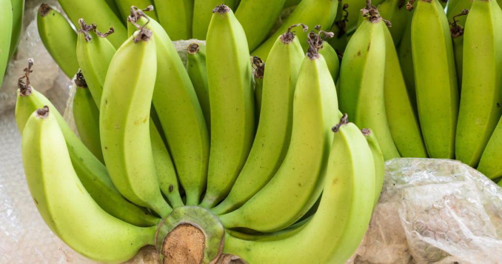 éretlen banán